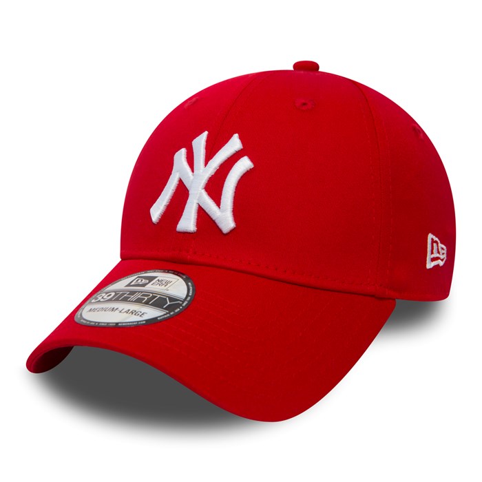New York Yankees Essential 39THIRTY Lippis Punainen - New Era Lippikset Tarjota FI-053946